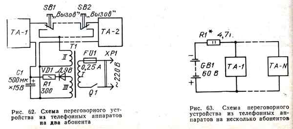 Схема телефона та 68